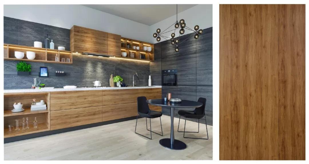 尊龙人生就是博首页生态板免漆板巴西古橡花色