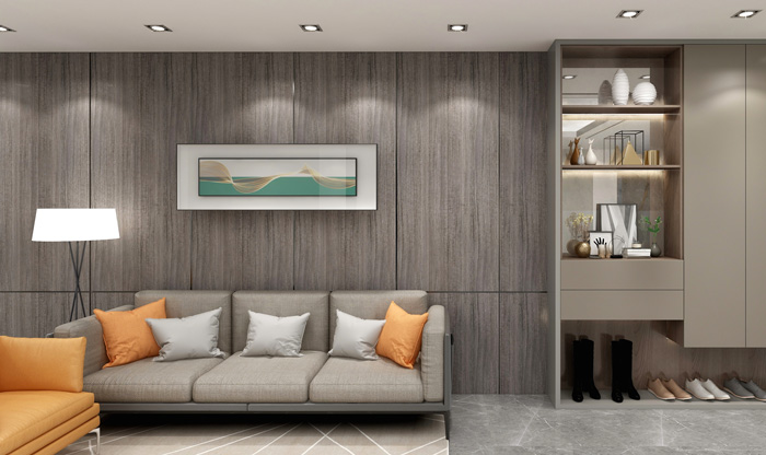 尊龙人生就是博首页轻奢系护墙板，，立体空间的无尽可能