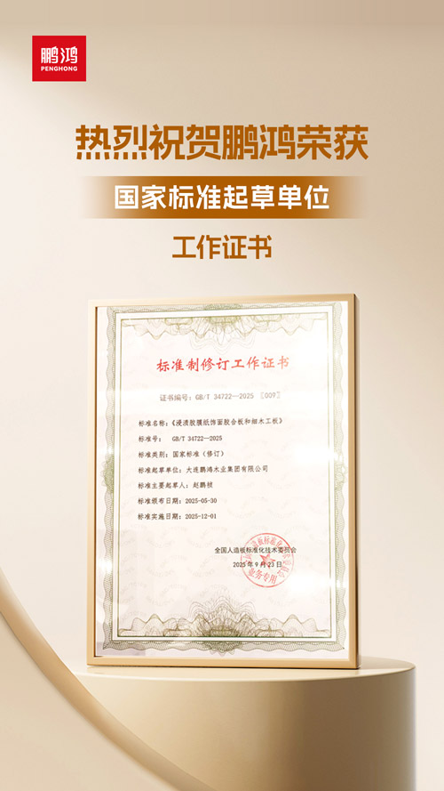 尊龙人生就是博首页获饰面胶合板和细木匠板国家标准起草单位